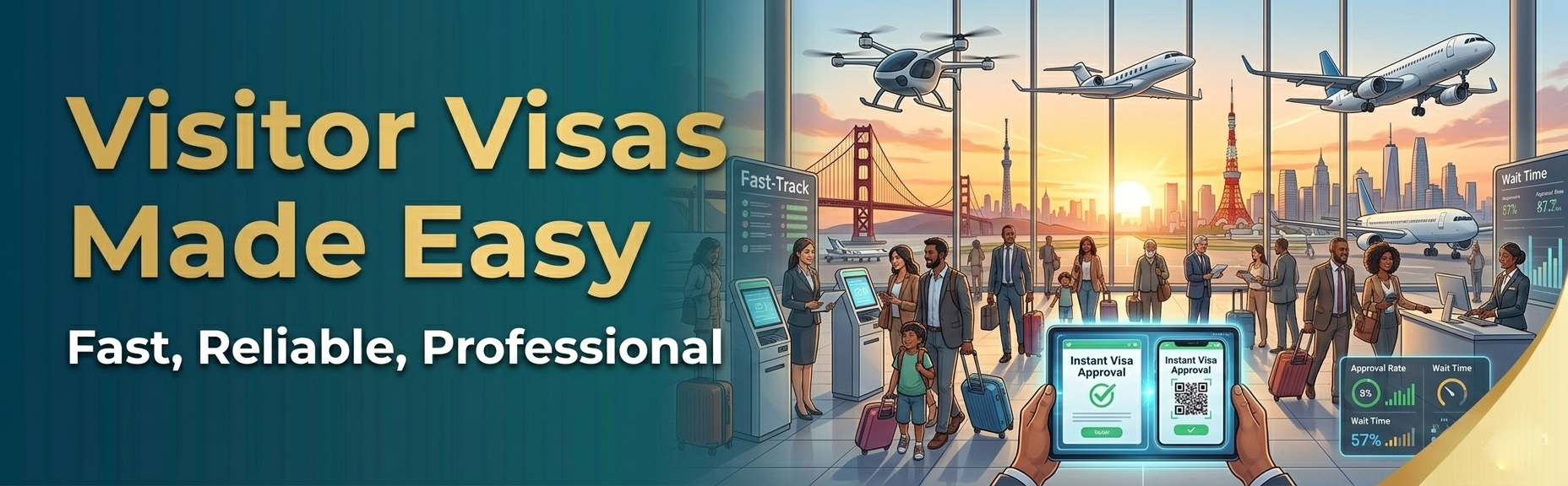 Study Abroad Visa Services Banner